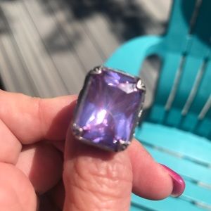 Silpada Amethyst ring
